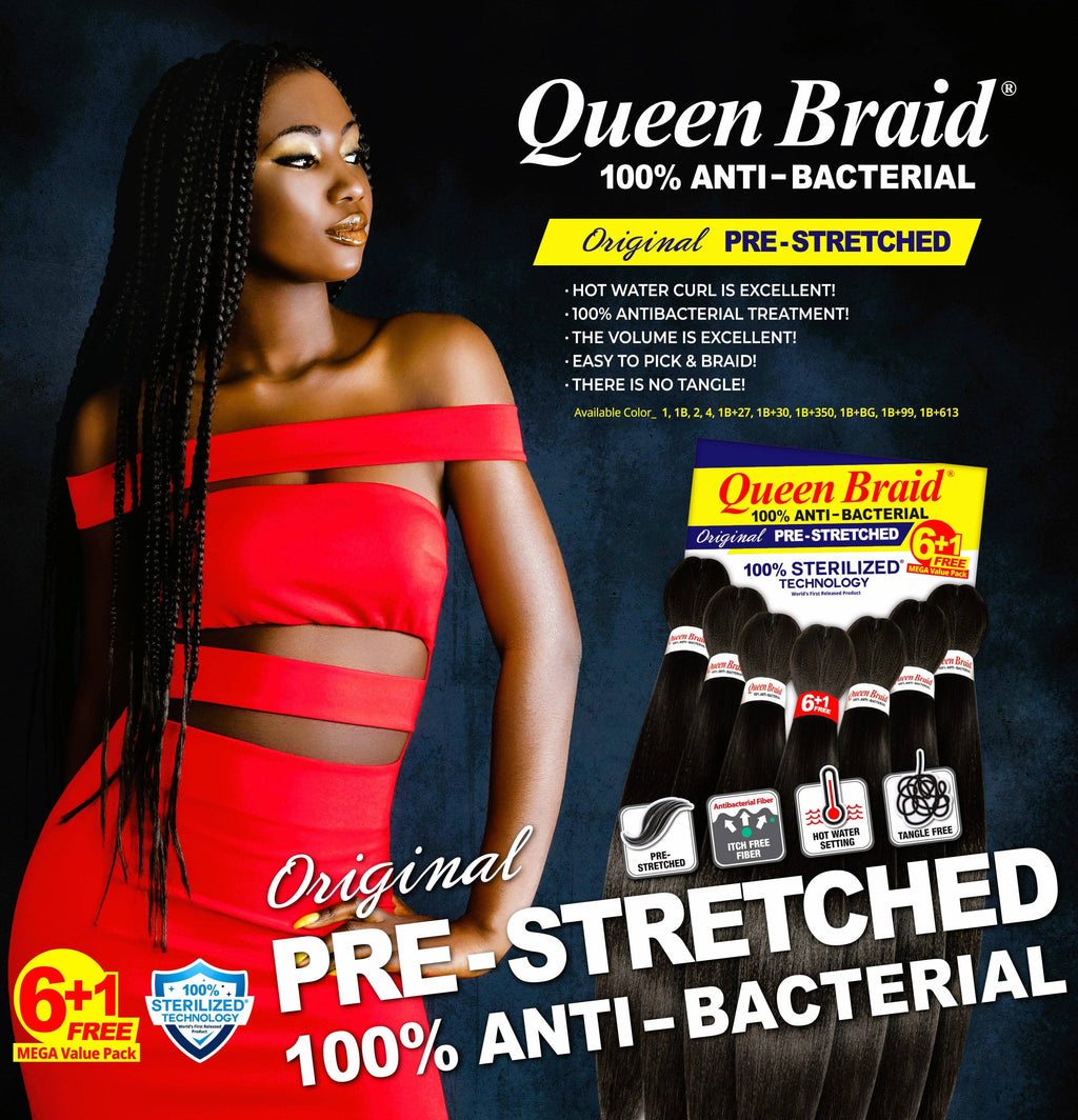 QUEEN BRAID 3 + 1 Mega Pack - #30