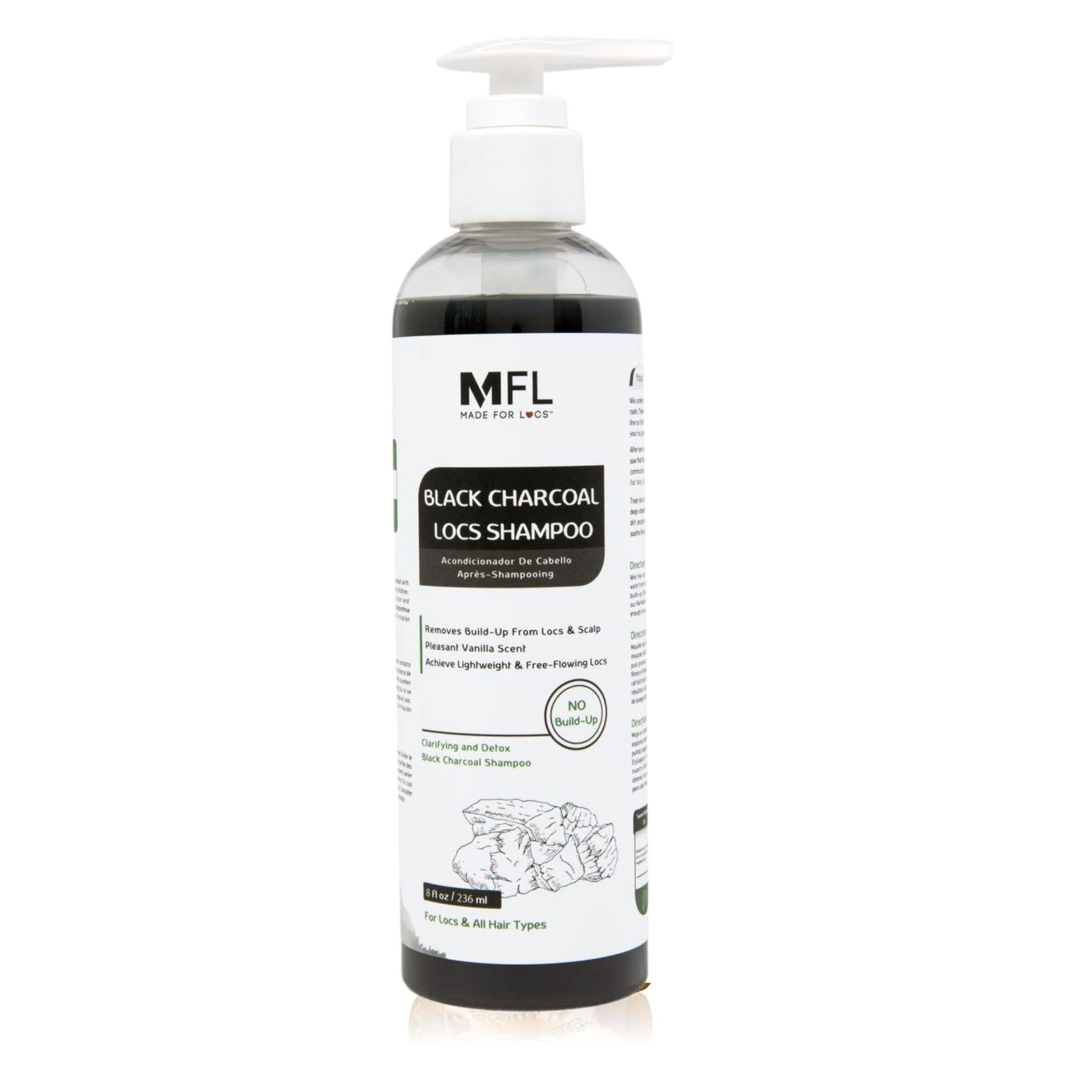 Locs Black Charcoal Shampoo| 8 oz