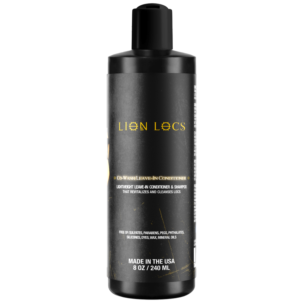 Lion Locs Co-Wash Shampoo / Leave-In Conditioner - VEGAN - Travel / Mini