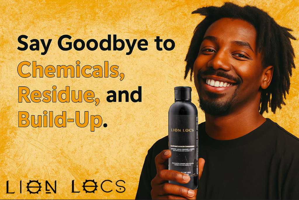 Lion Locs Co-Wash Shampoo / Leave-In Conditioner - VEGAN - Travel / Mini