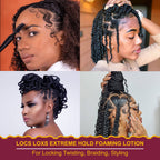 STYLO LOCS LOXS Extreme Hold Foaming Lotion (8oz)