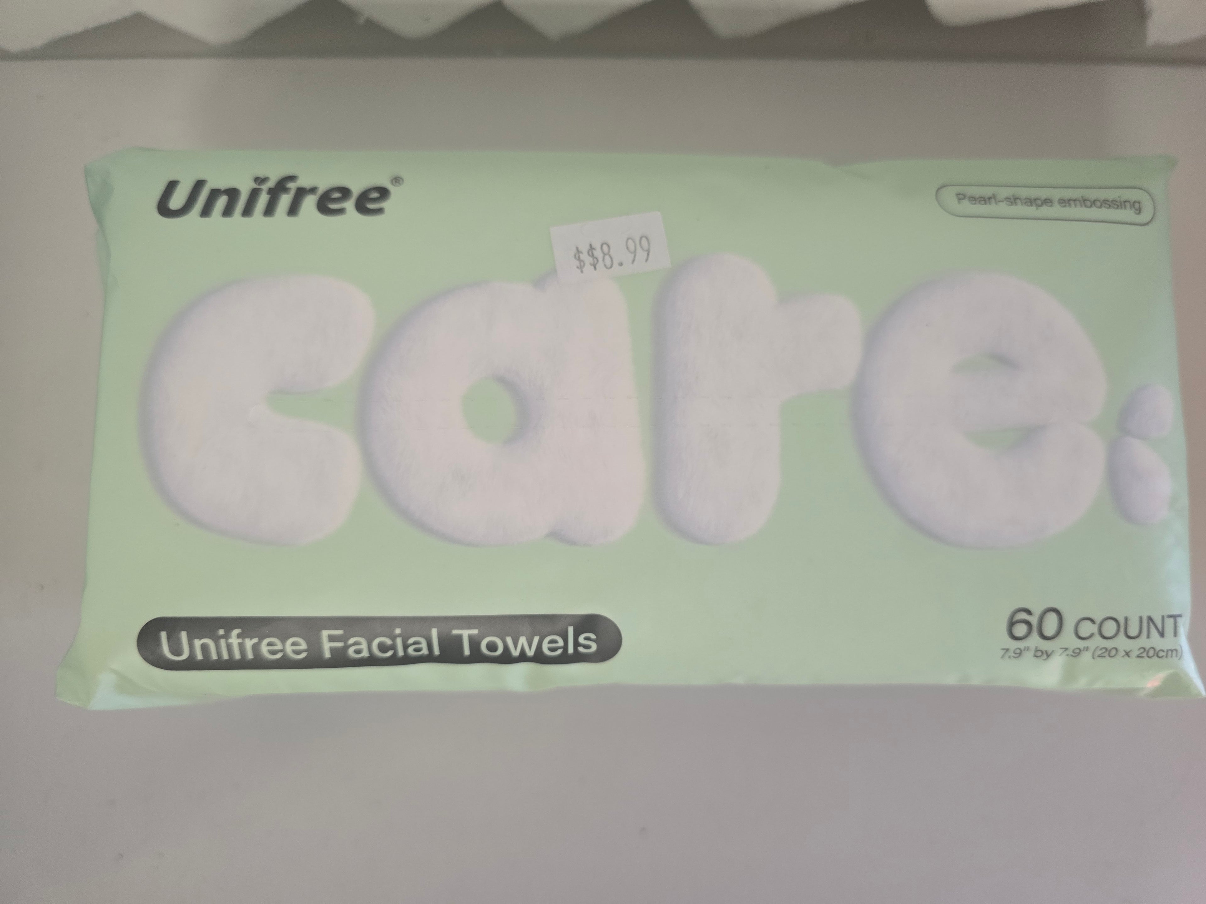 Unfifree Facial Towels 60 Count